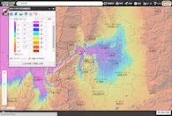 GSI Maps「電子国土Web」による奈良湖のシミュレーション